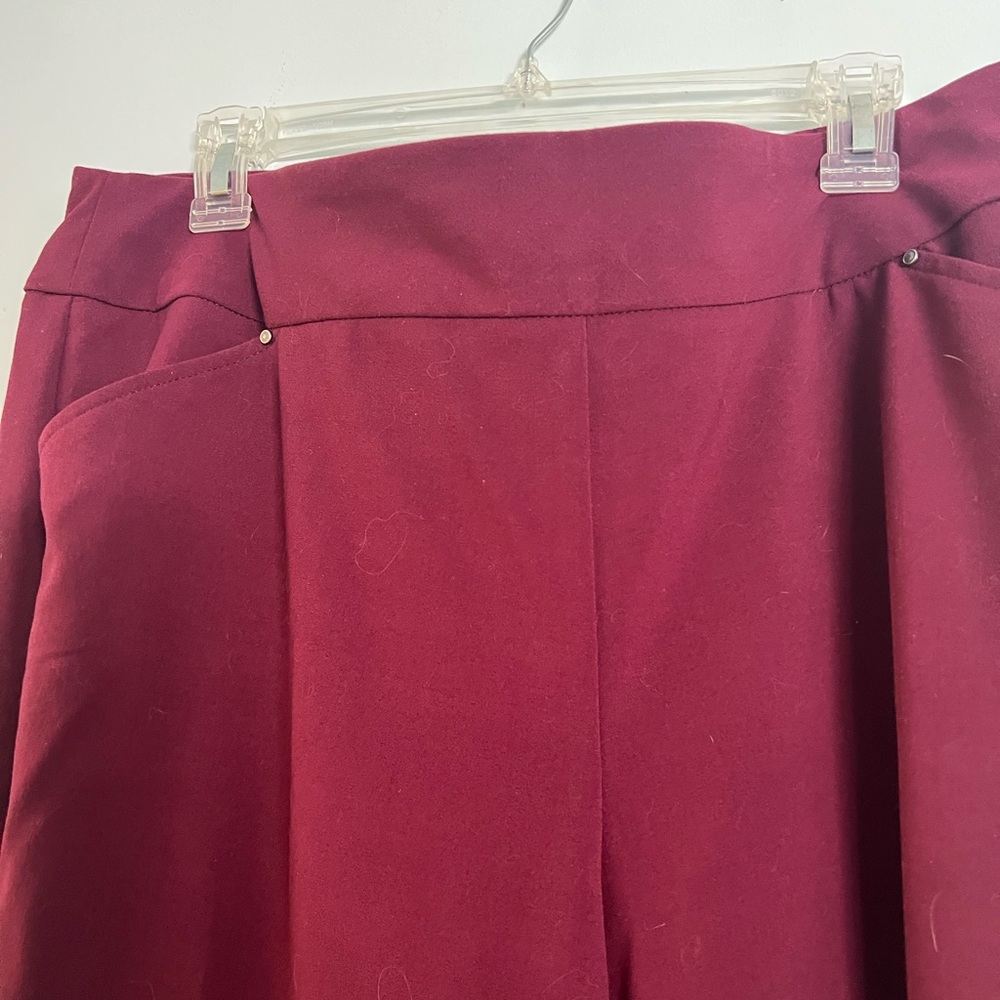Roz & Ali Burgundy Trousers